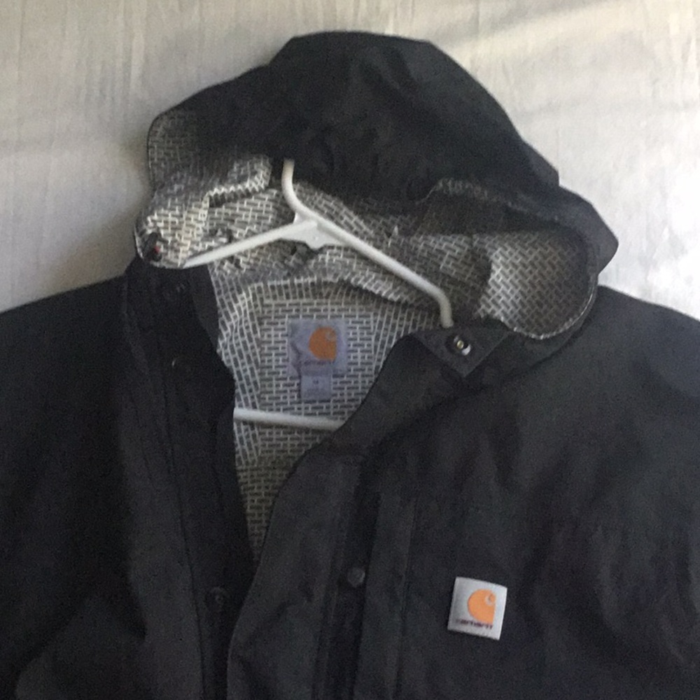 Carhartt Mens Shoreline Jacket Winter Coat Black